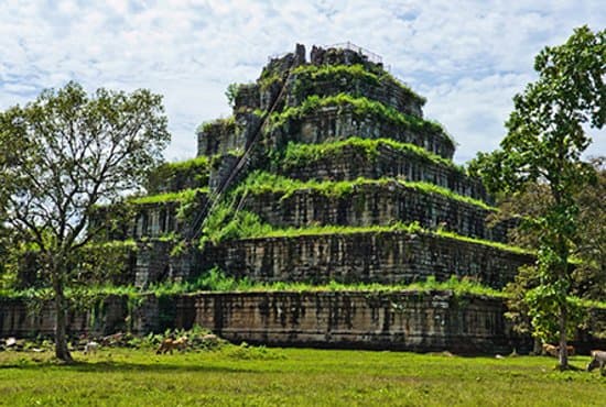 Constructed : Early 10th century  Location :  Access :  Religion : Hindu (dedicated to Shiva)  King : Jayavarman IV (928-944)  Art Style : Koh Ker  To know more, visit www.CambodianTrip.com