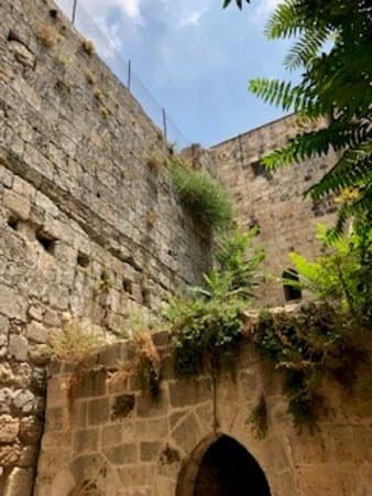 homes next to little western wall