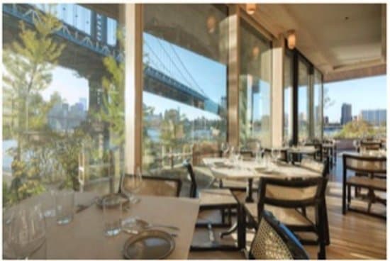 Daytime view from restaurant