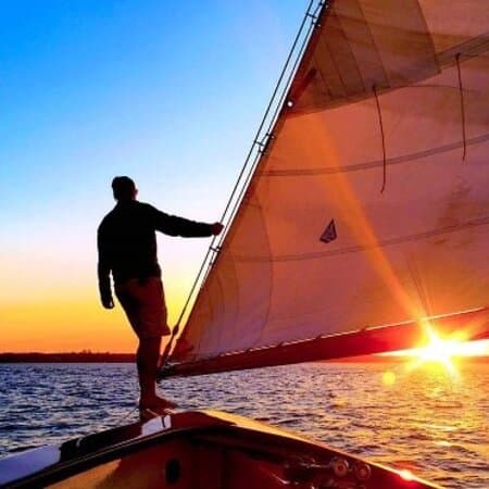 Sunset on Narragansett Bay