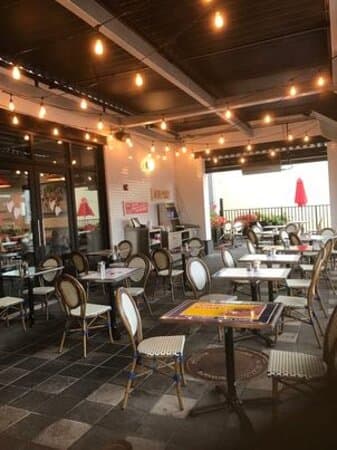 de l'autre côté ou que nous étions