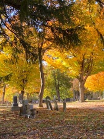 Laurel Hill Cemetery.