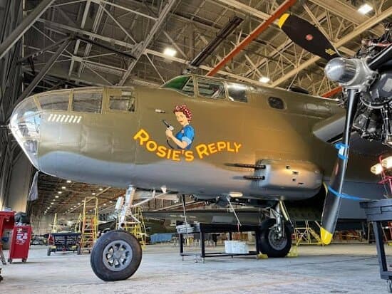 Book a flight in our beautiful B-25!
