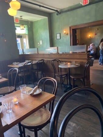 The main dining room.