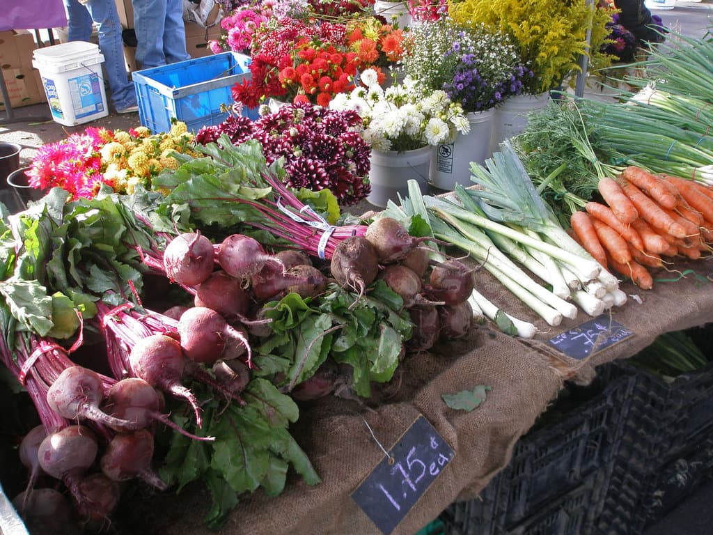 A colorful selection at the OC Farmers Market.