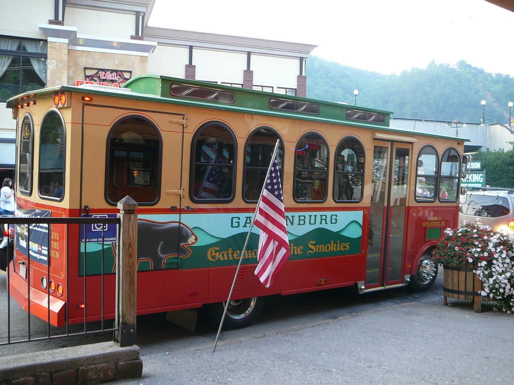 Gatlinburg Trolley 2010