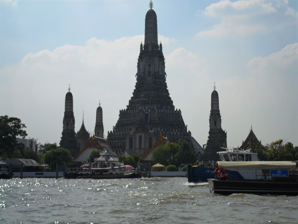 view from the river