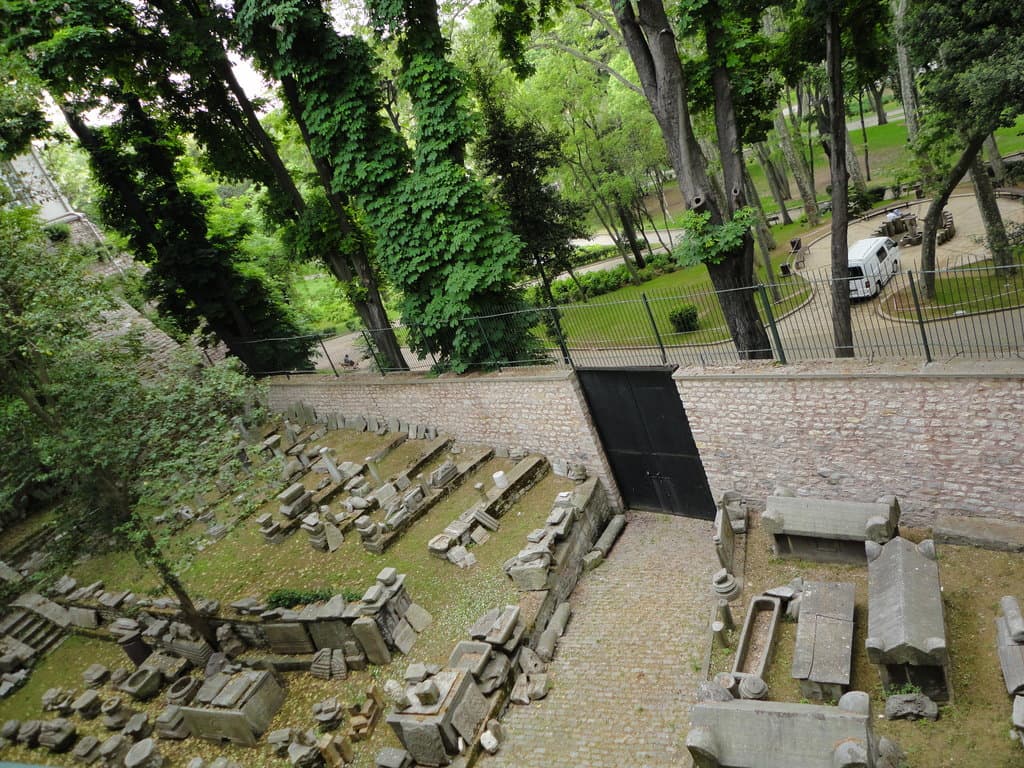 View from the Archeology Museum