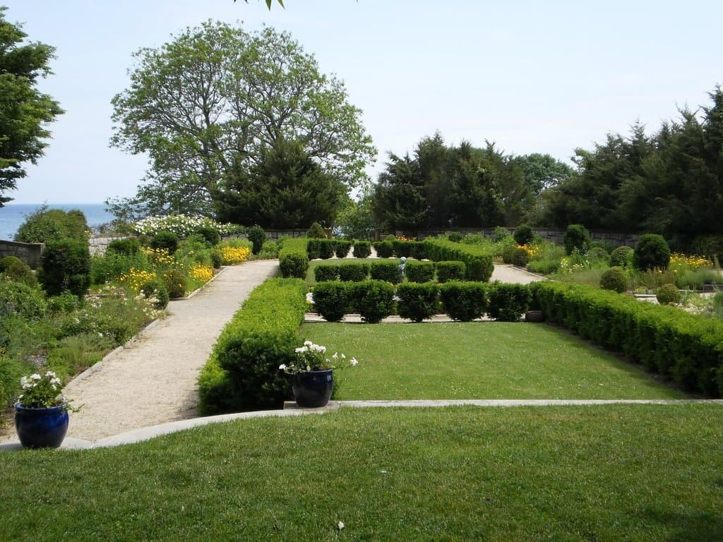 part of the gardens