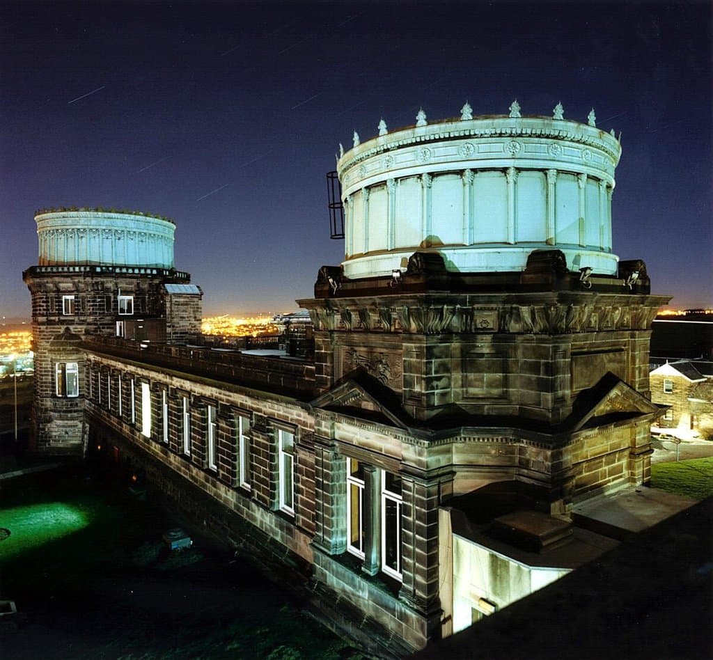 The Royal Observatory Edinburgh by night