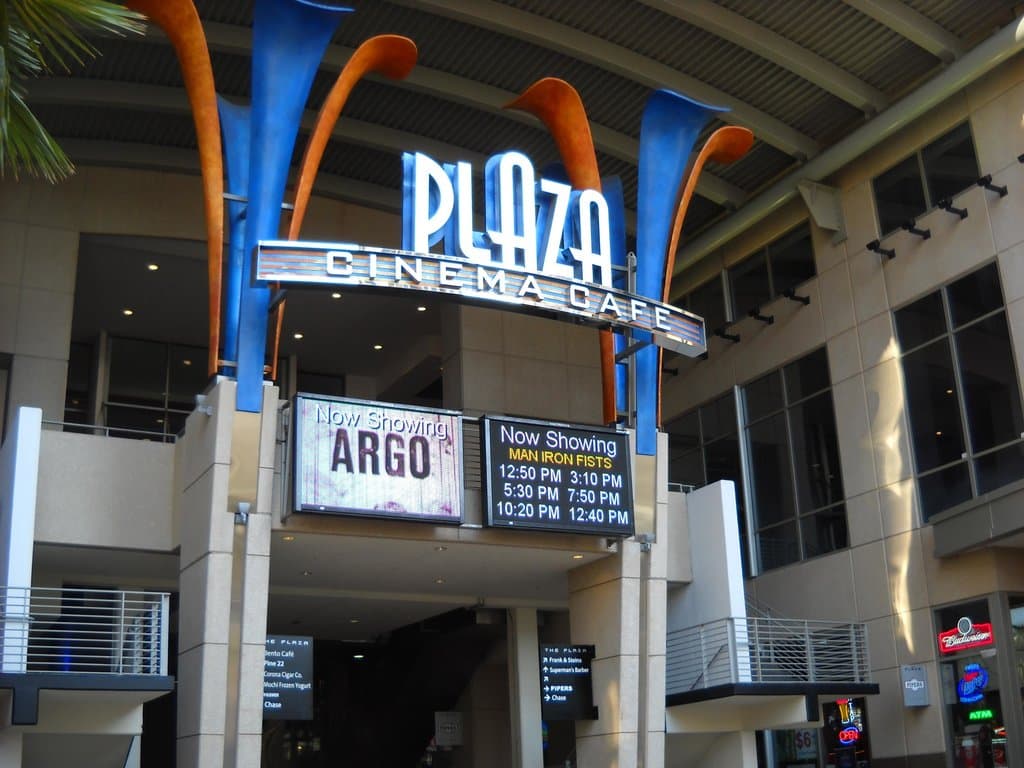 bottom entrance theater on next floor
