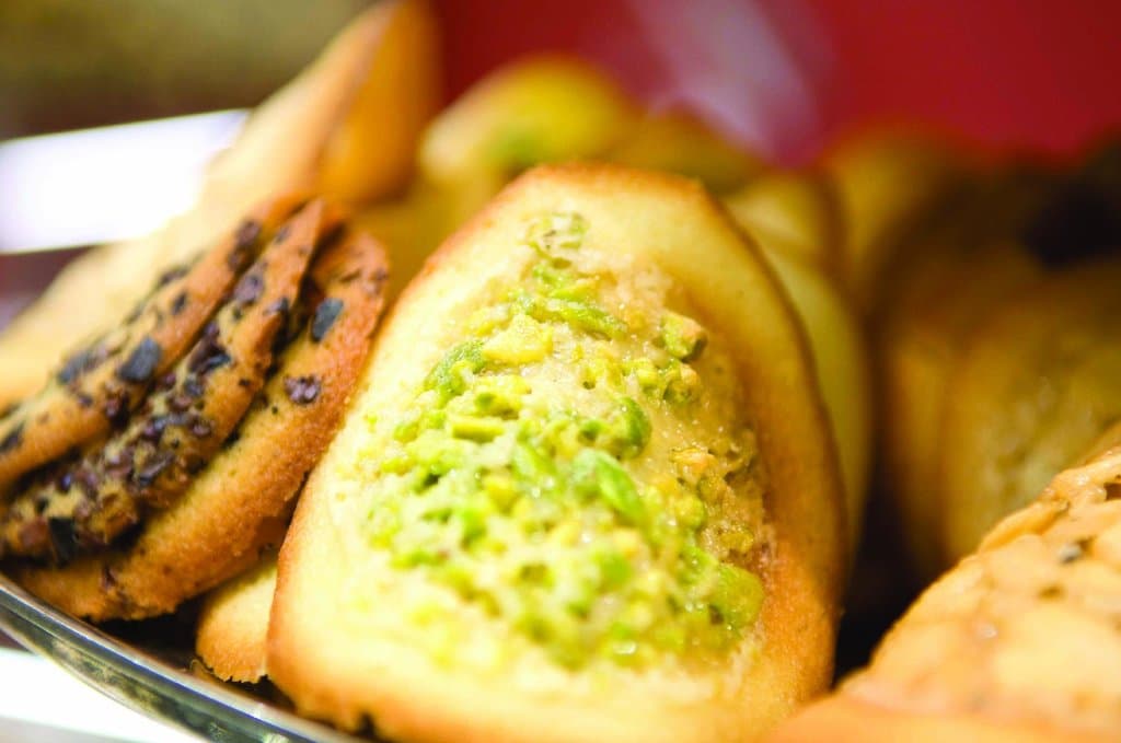 Merletti al pistacchio di Bronte