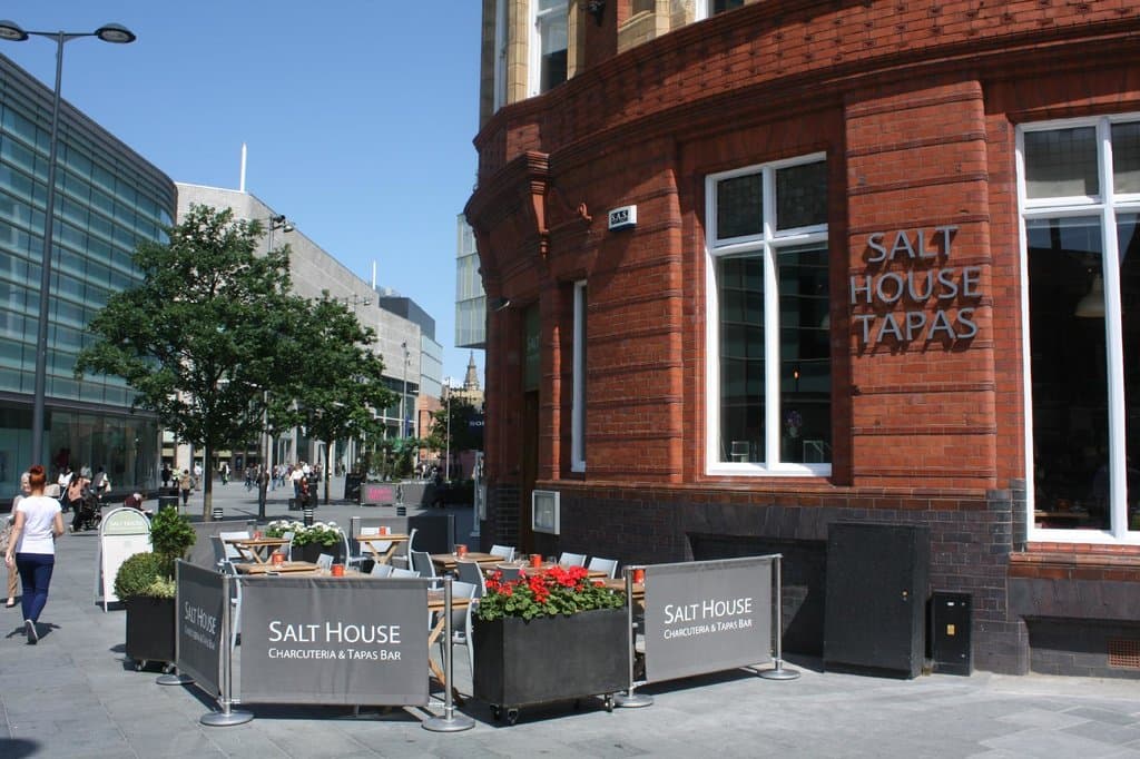 outside salt house