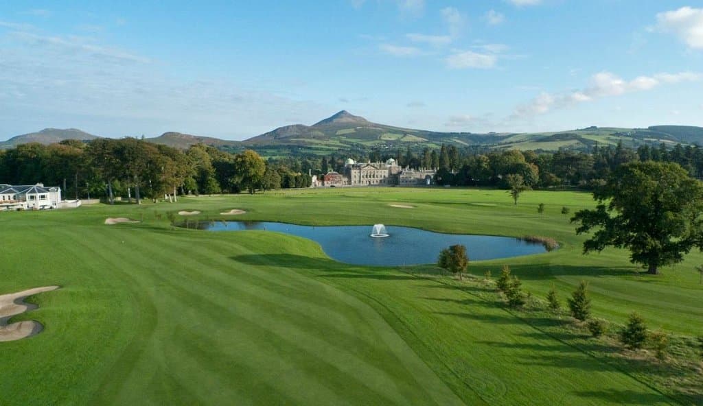 Evening Sun over Powerscourt Golf Club