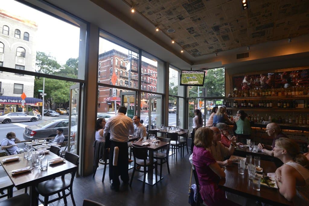 Front of restaurant