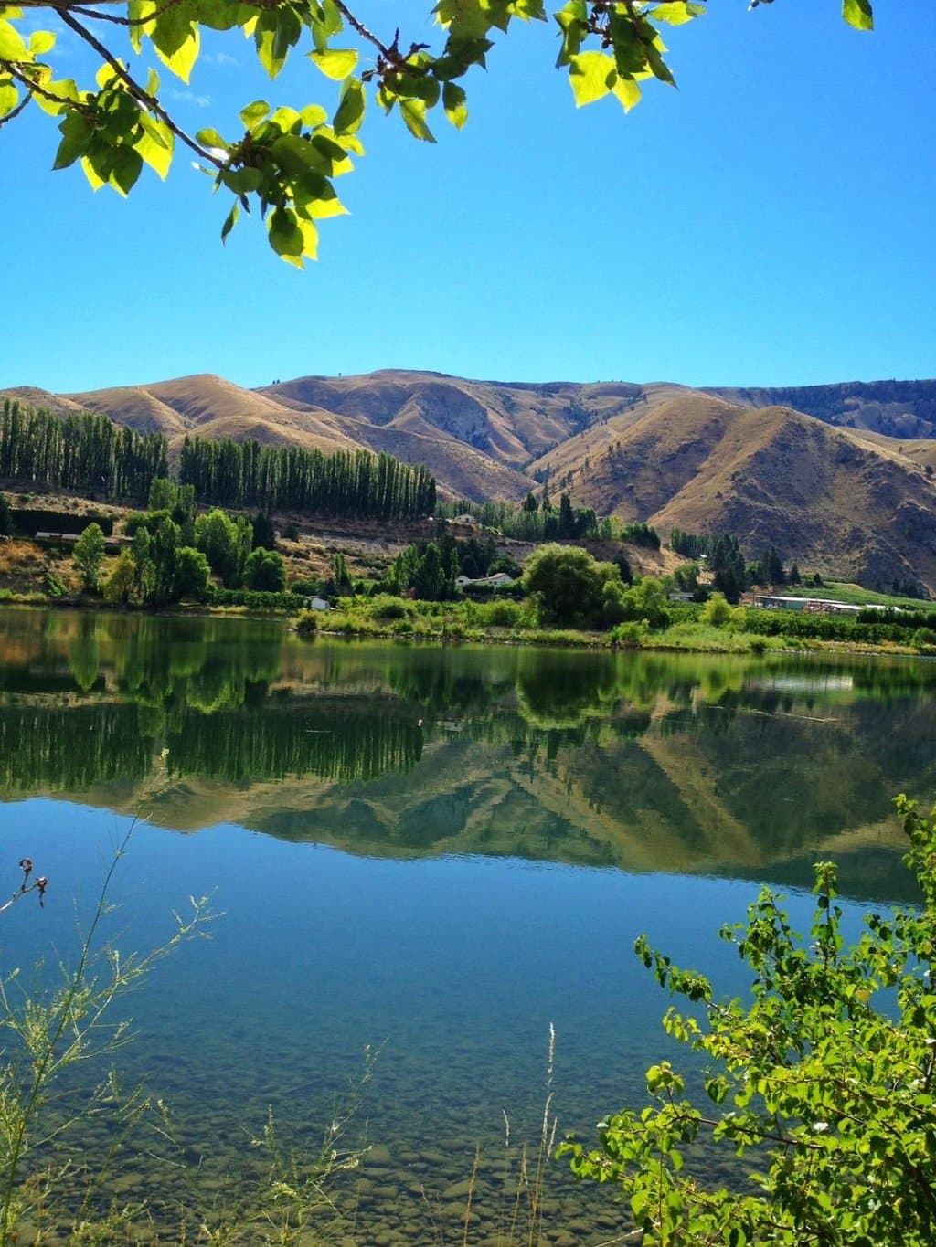 View from our swimming spot