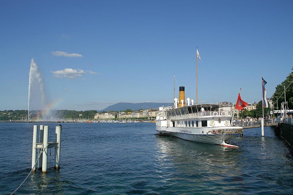 Une vue incomparable sur le Jet d'eau de Genève !