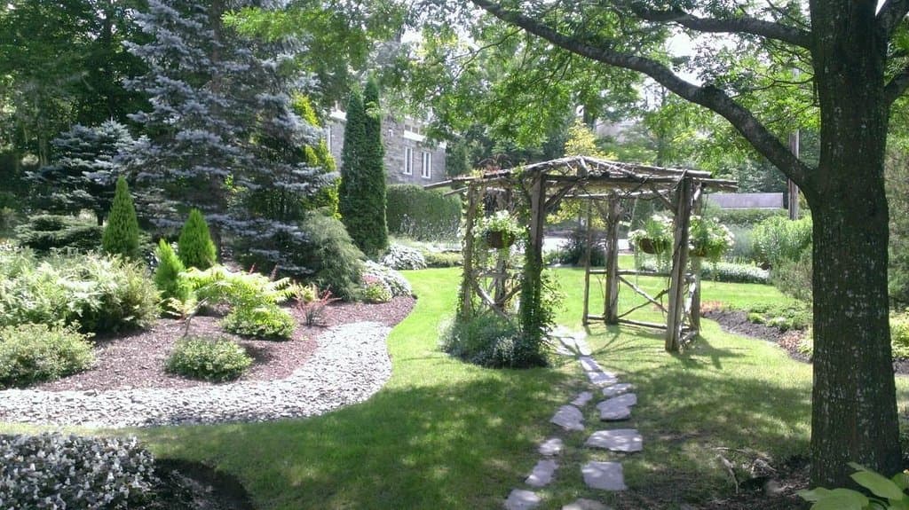Garden area