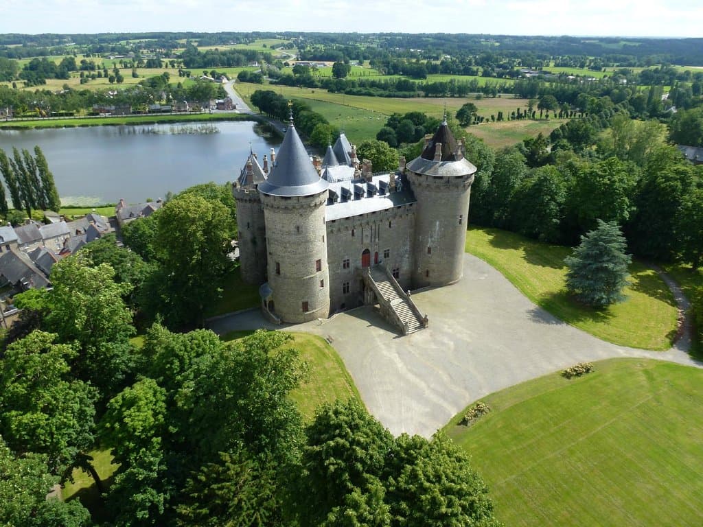 Aerial view by kite