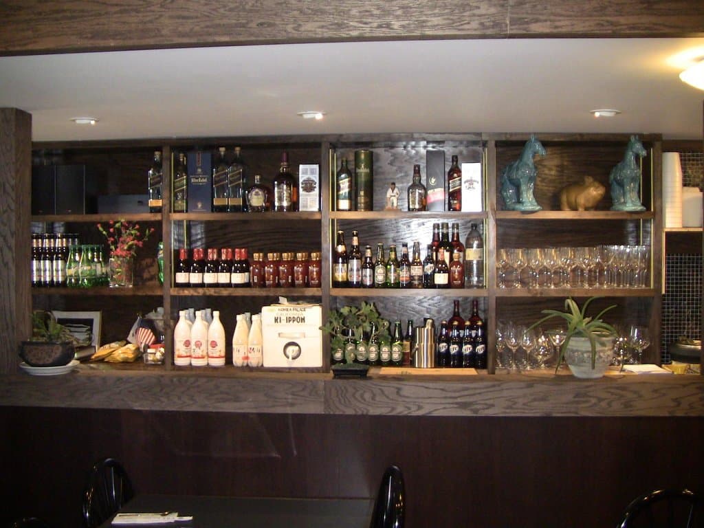Drink selection.