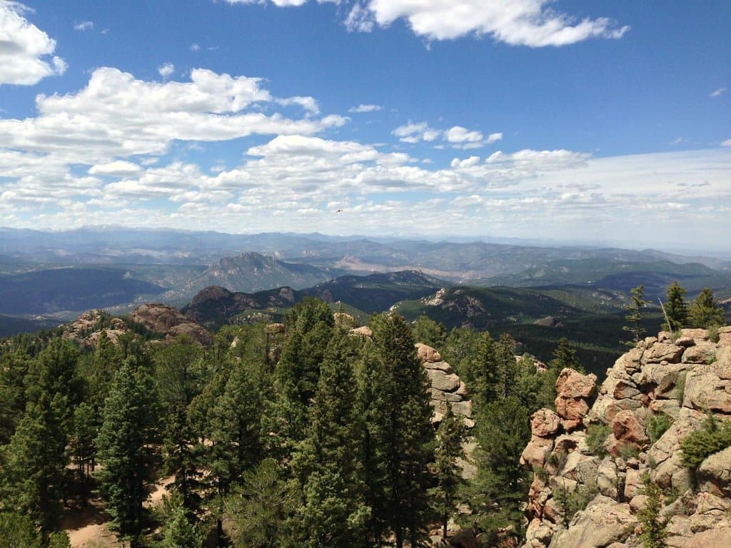 south side view from tower