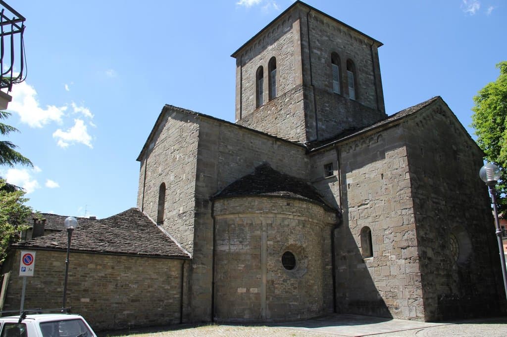The oldest portion of the Duomo, at the rear.