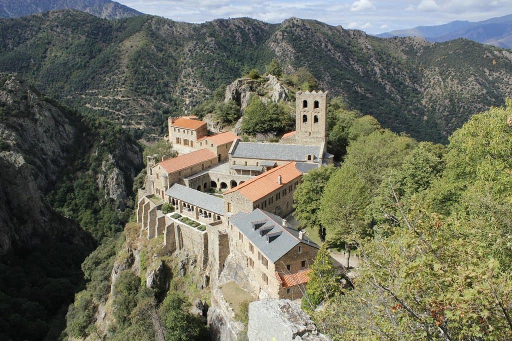 Abbaye de St Martin du Canigou, Pyrénées Orientales