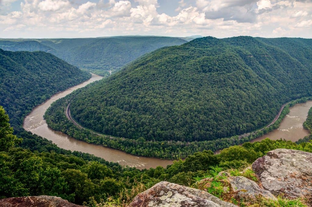 View to West from Main Overlook
