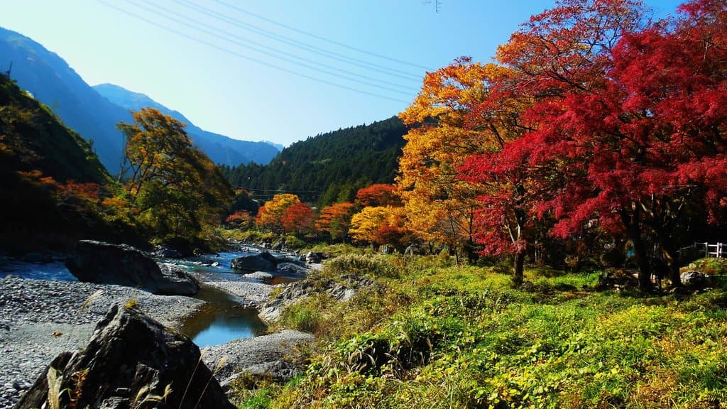 鵜の巣橋付近