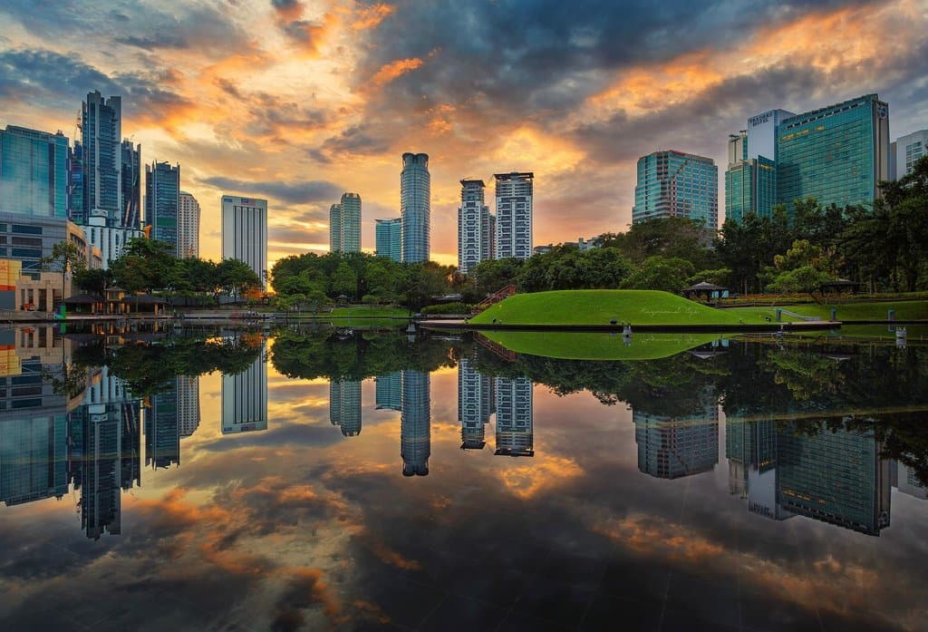 KLCC Wading Pool Kuala Lumpur