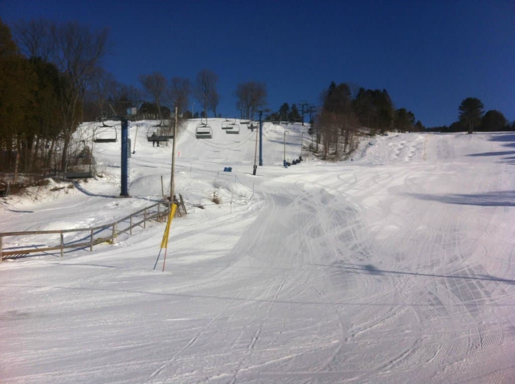 Beautiful day at Laurentian Ski Hill