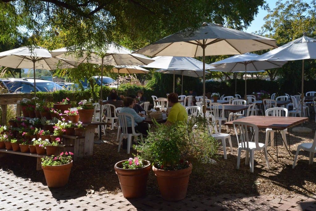 Beautiful outside seating area