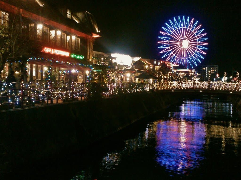 THe night scene is breath taking