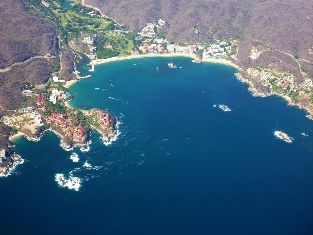 Tangolunda Bay near Huatulco, Mexico