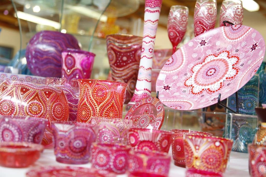 Gorgeous Hand Painted Glassware