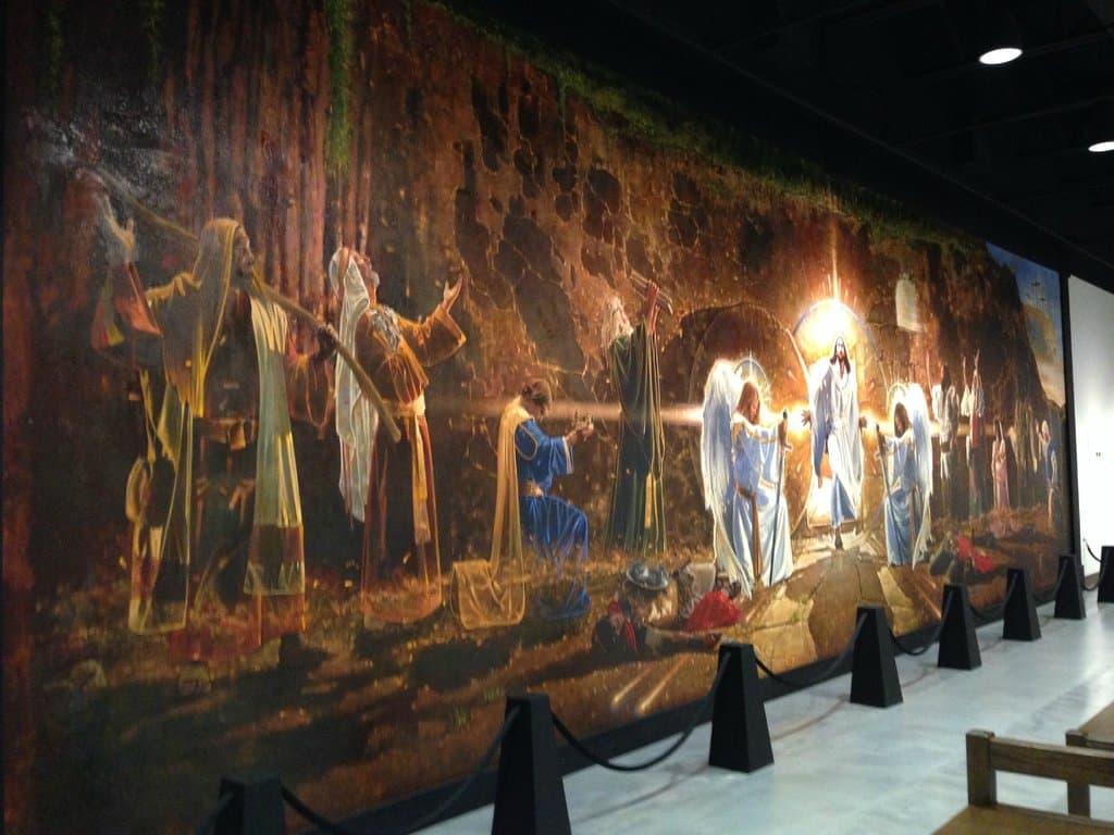 The Ressurection mural