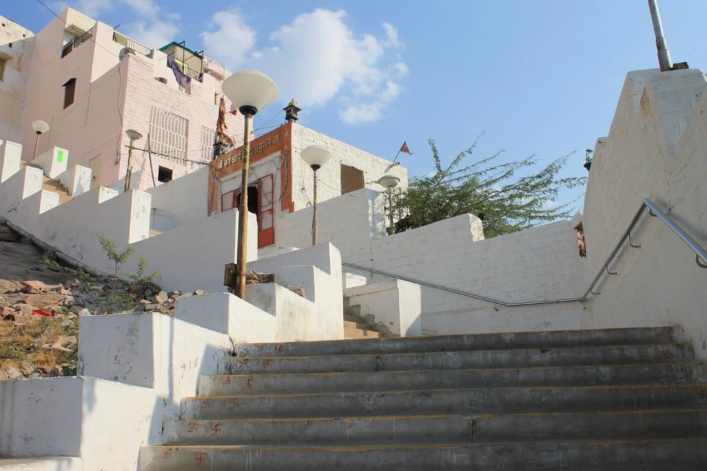Stairs to Ganesh temple