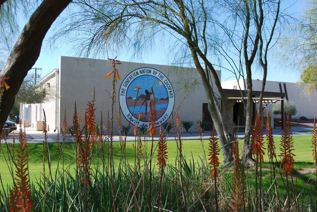 From view of museum