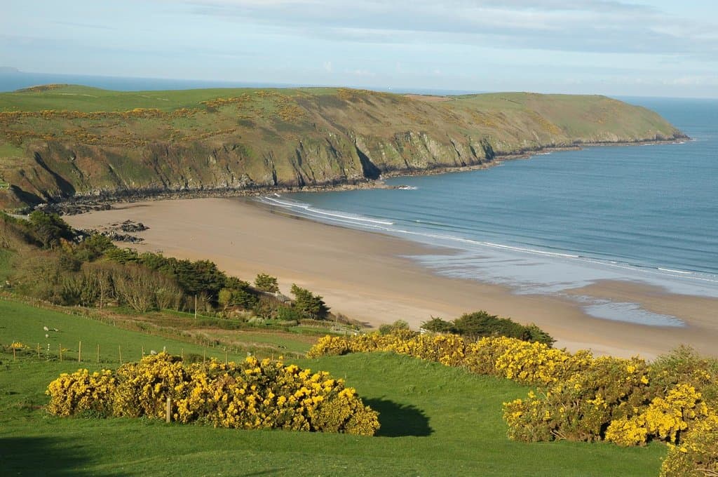 Putsborough beach from Pickwell Barton Holiday Cottages