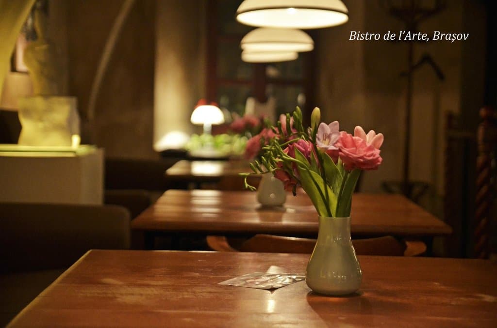 Bistro de l'Arte is situated in one of the oldest buildings in the city.