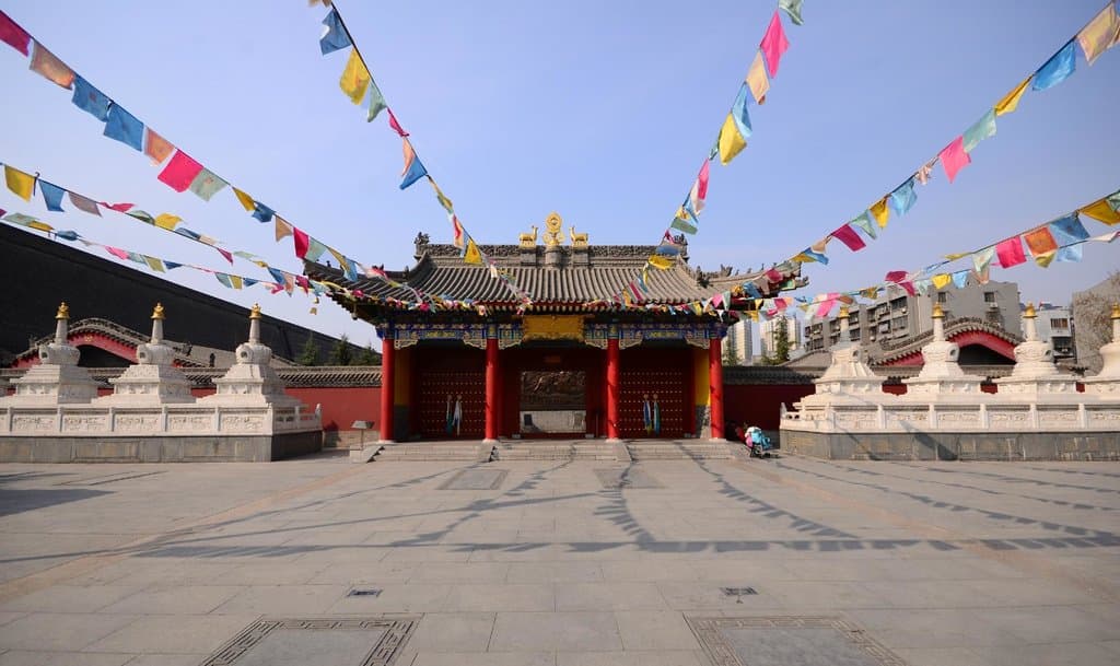 Temple and Stupas