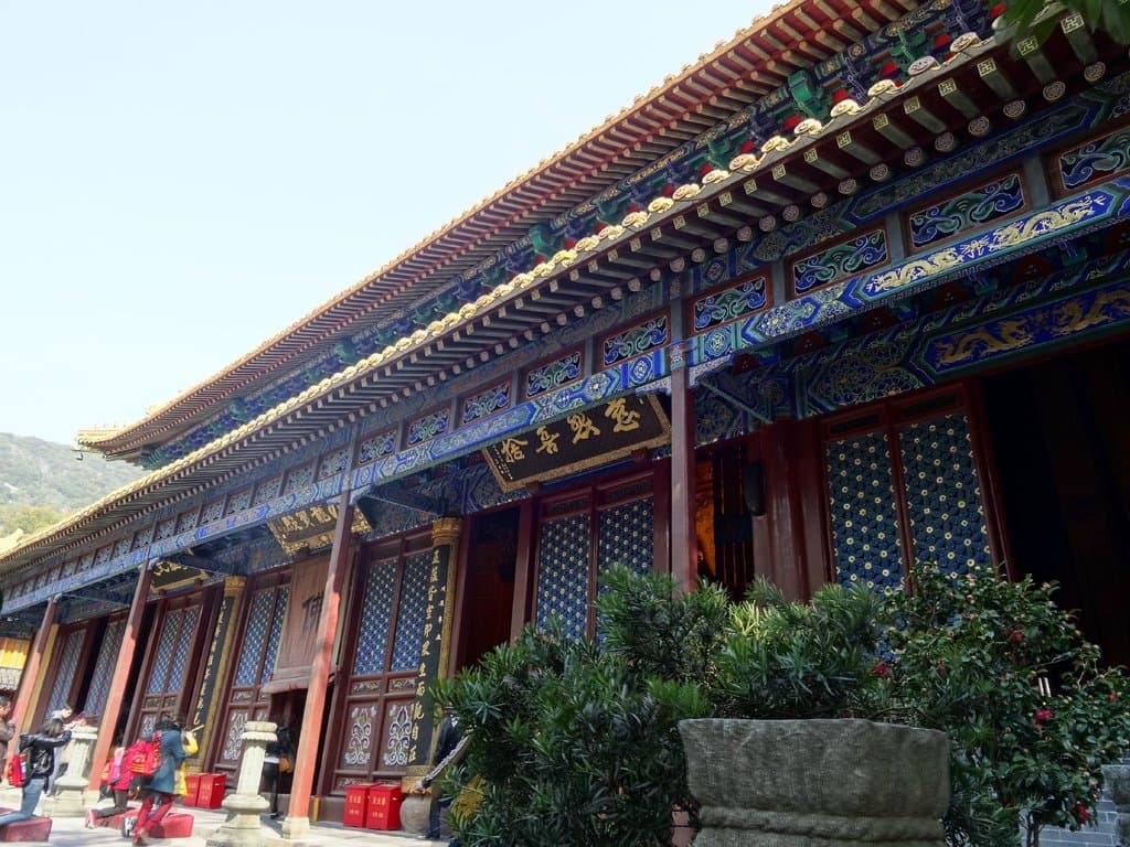 法雨寺一隅