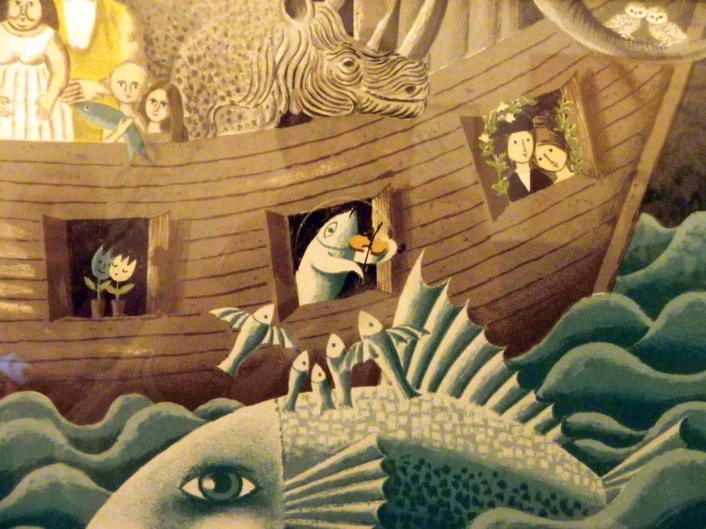 l'arca di Noè (particolare)