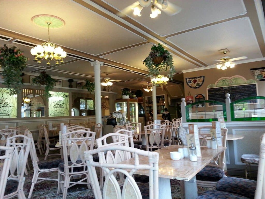Internal view (facing away from windows)