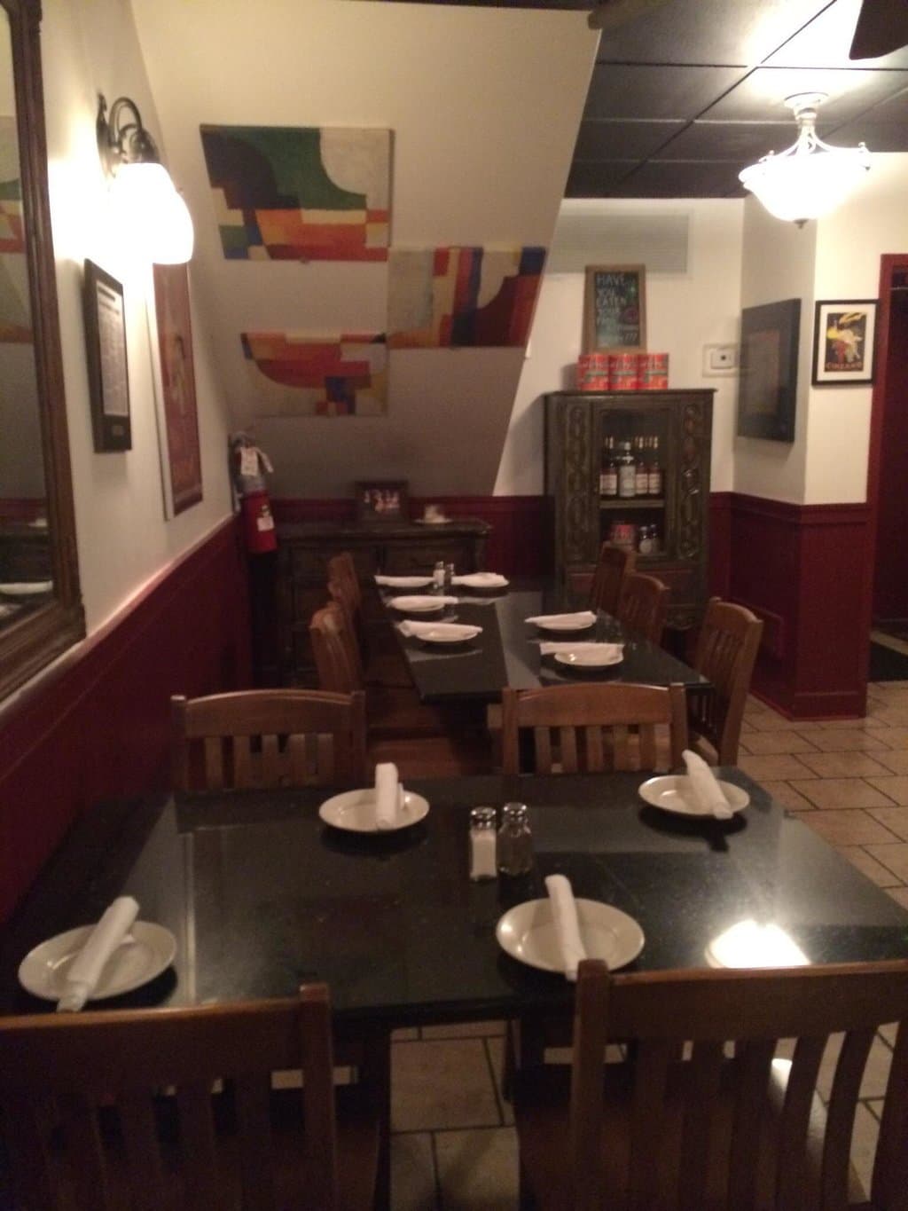 Back dining area