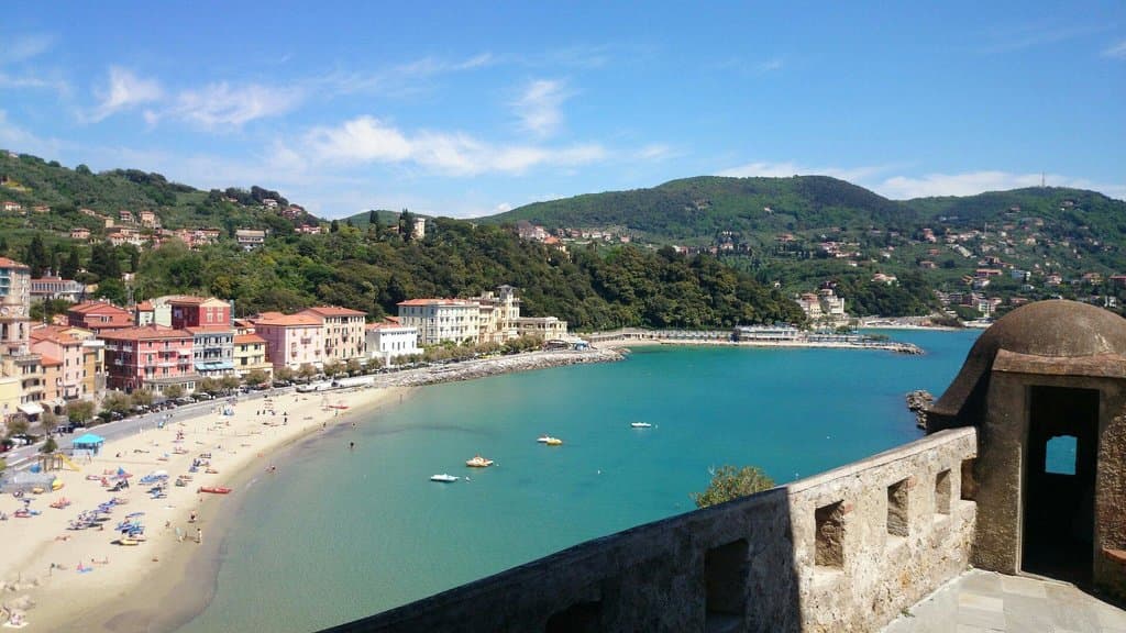 Veduta sulle spiagge