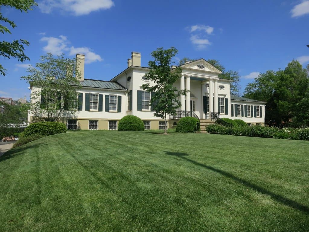 The exterior of the museum