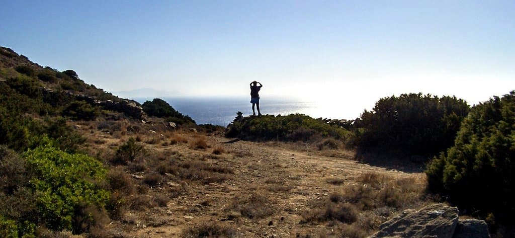 The view over Kastelovouni, Angeria