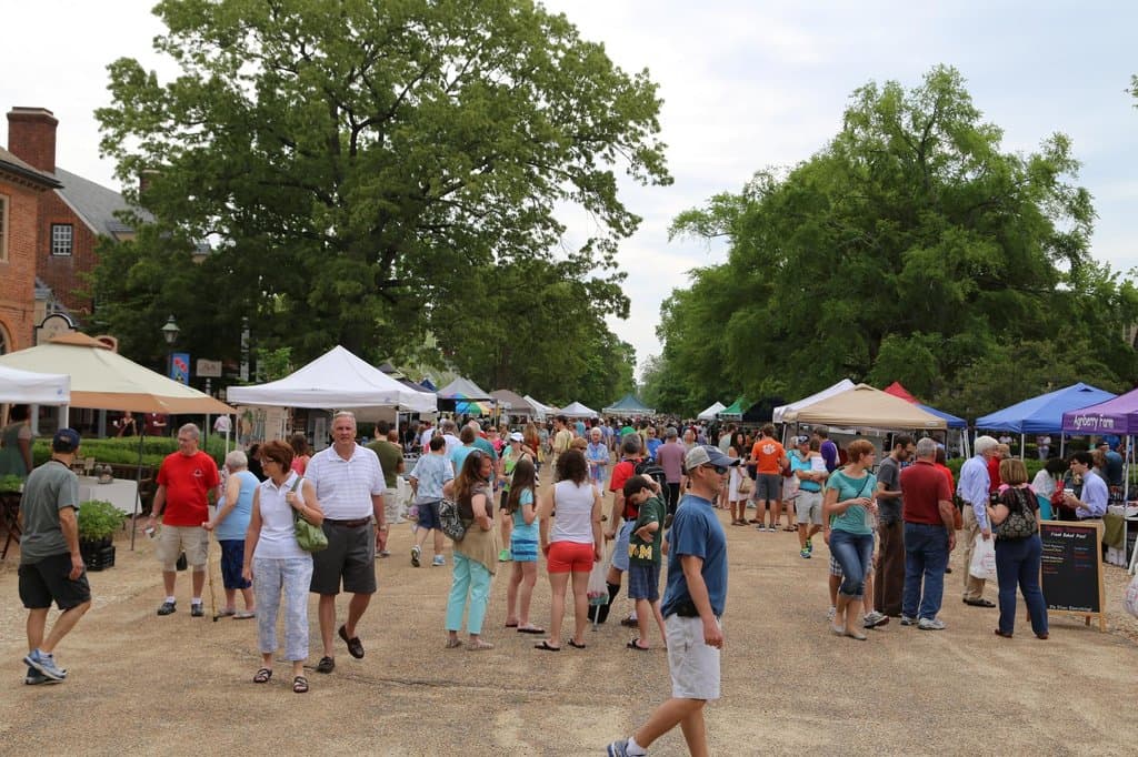 Spring at the Williamsburg Farmers Market