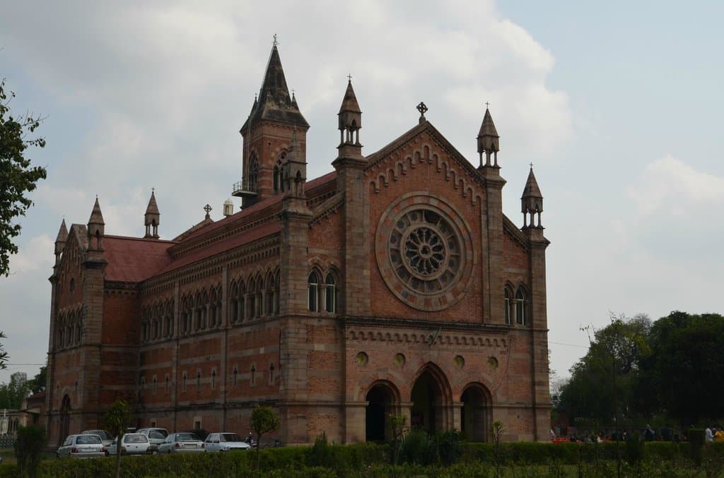 Front View Of The Church